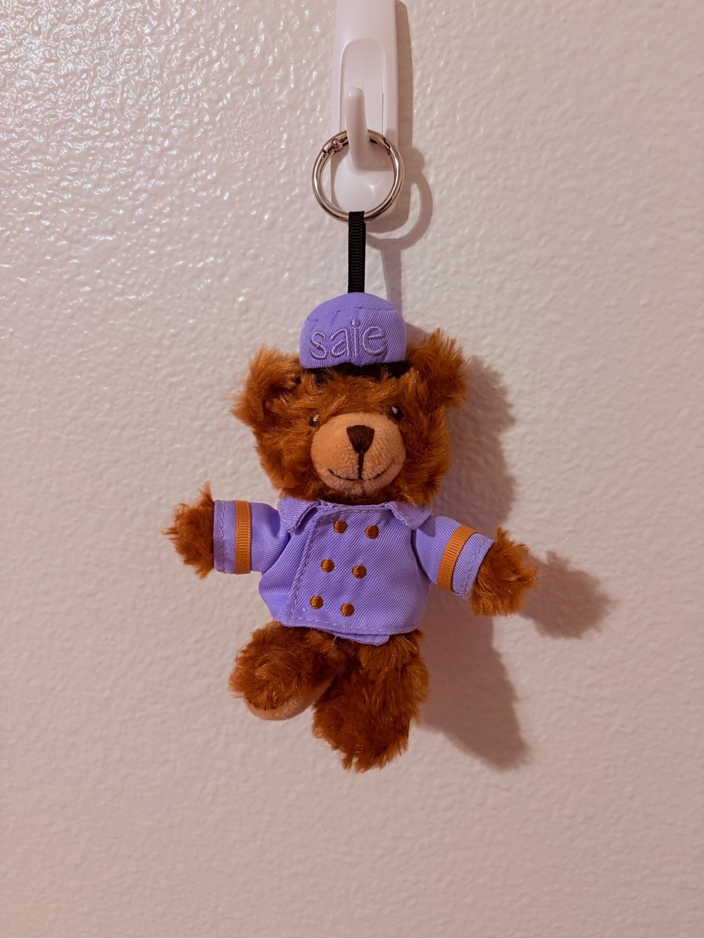 Saie The Bellhop Bear Keychain